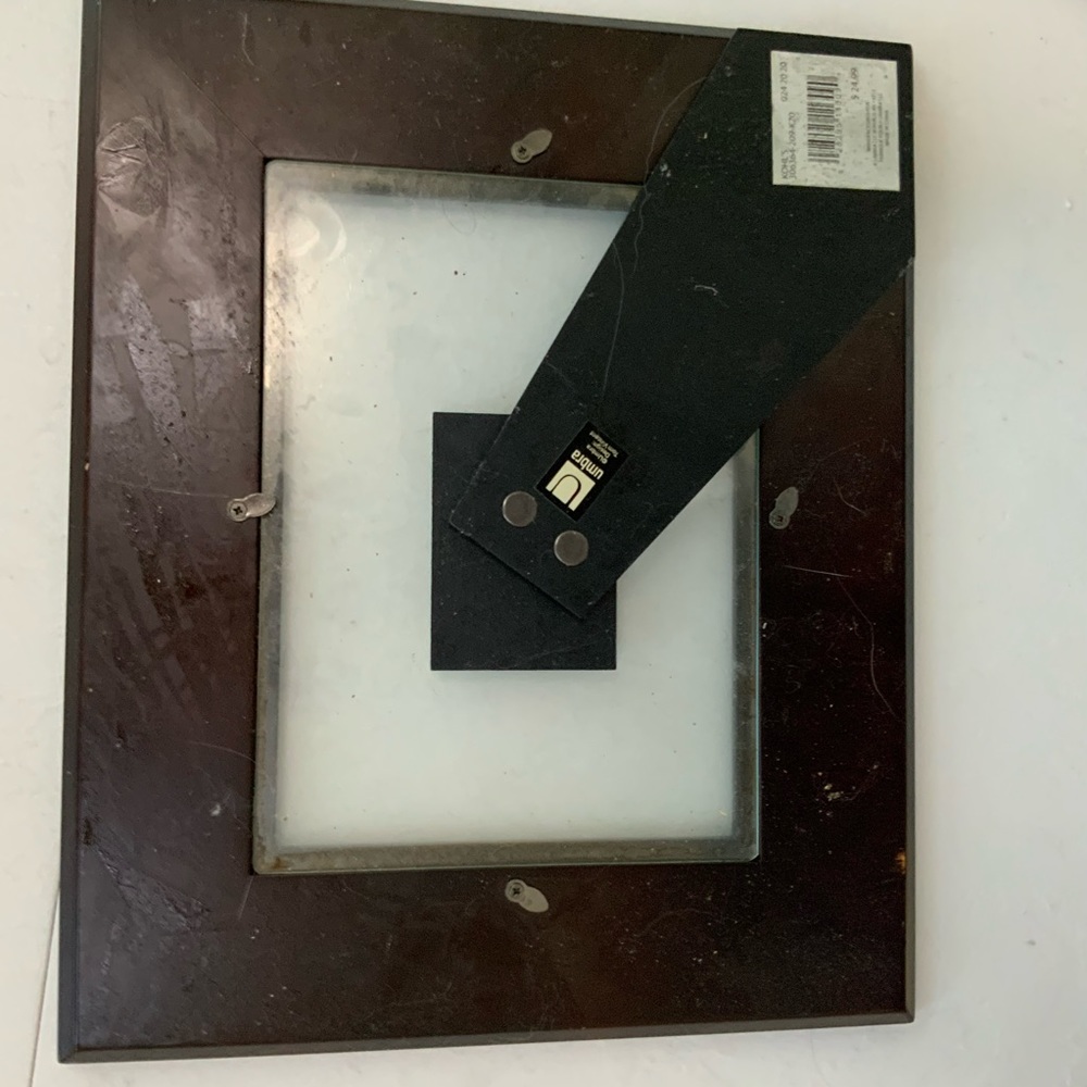 Picture frame, black, 8x10